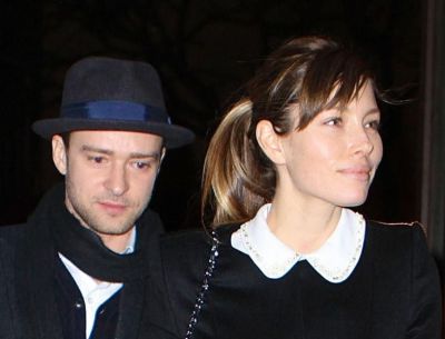 Justin Timberlake und Jessica Biel