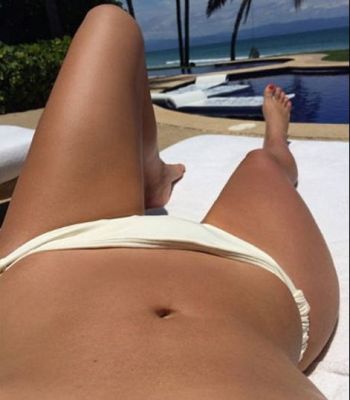 Thinspiration Bikini Bridge Kim Kardashian