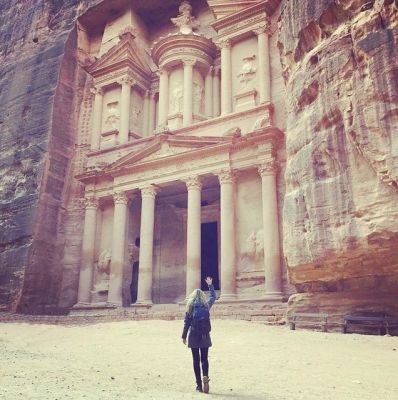 5 - die Felsenstadt Petra in Jordanien