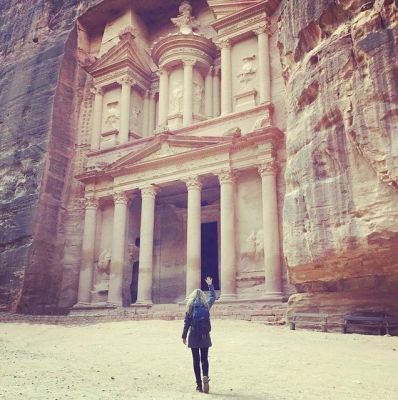 5 - die Felsenstadt Petra in Jordanien