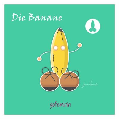 Penis-Form: Die Banane