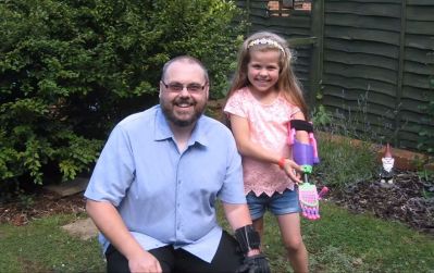 Stephen Davies und die kleine Isabella