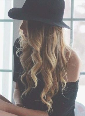 Winterfrisuren: lange Haare