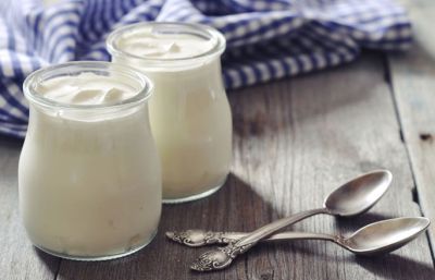 Fördert die Verdauung: Joghurt