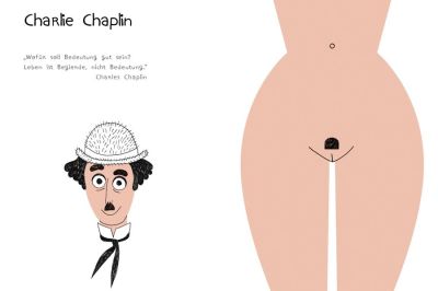 Intimfrisur: Charlie Chaplin (Schnauzer)
