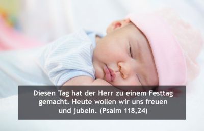 Sprüche zur Geburt aus der Bibel