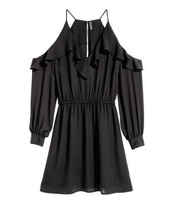 Schulterfreies Kleid von H&M, 24,99 €.jpg