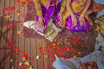 Balinesische Hochzeitsbräuche