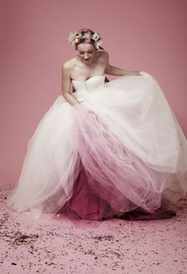 Dip-Dye Brautkleider
