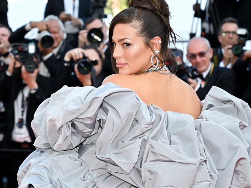 Ashley Graham (35) auf dem roten Teppich der Filmfestspiele in Cannes