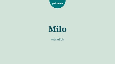 Vorname Milo