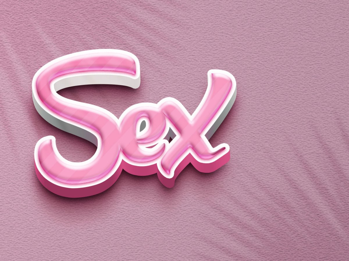 Sex Schriftzug