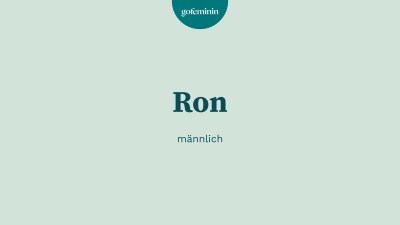 Babyname Ron