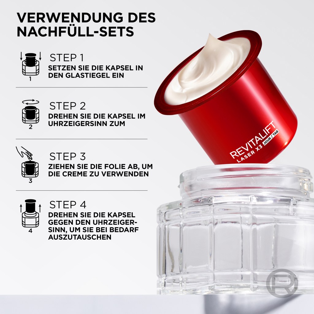 Revitalift Nachfüllpackung wird abgebildet.
