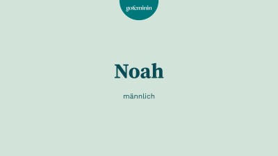 Babyname: Noah