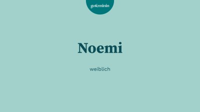 Babyname: Noemi