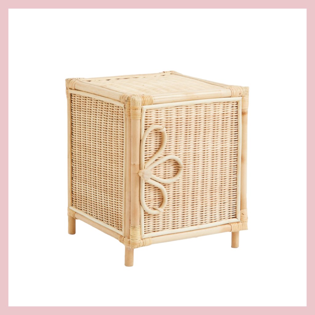 Freisteller von Nachttisch aus Rattan von H&M Home