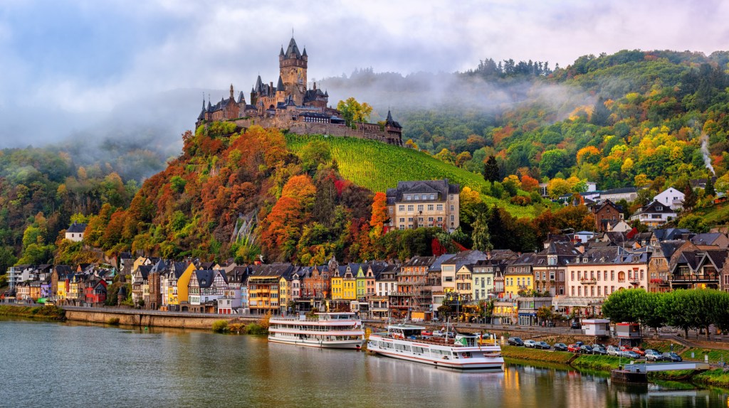 Cochem an der Mosel im Herbst