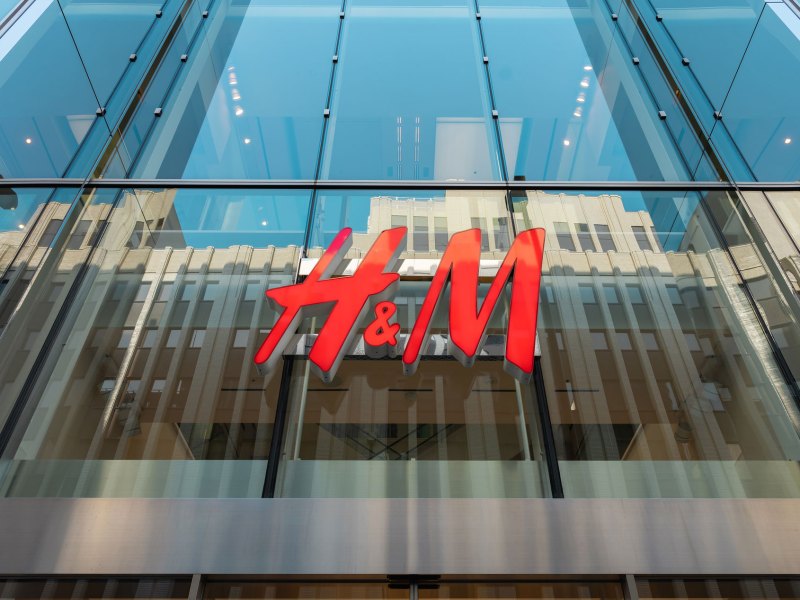 H&M Shop im Januar 2024