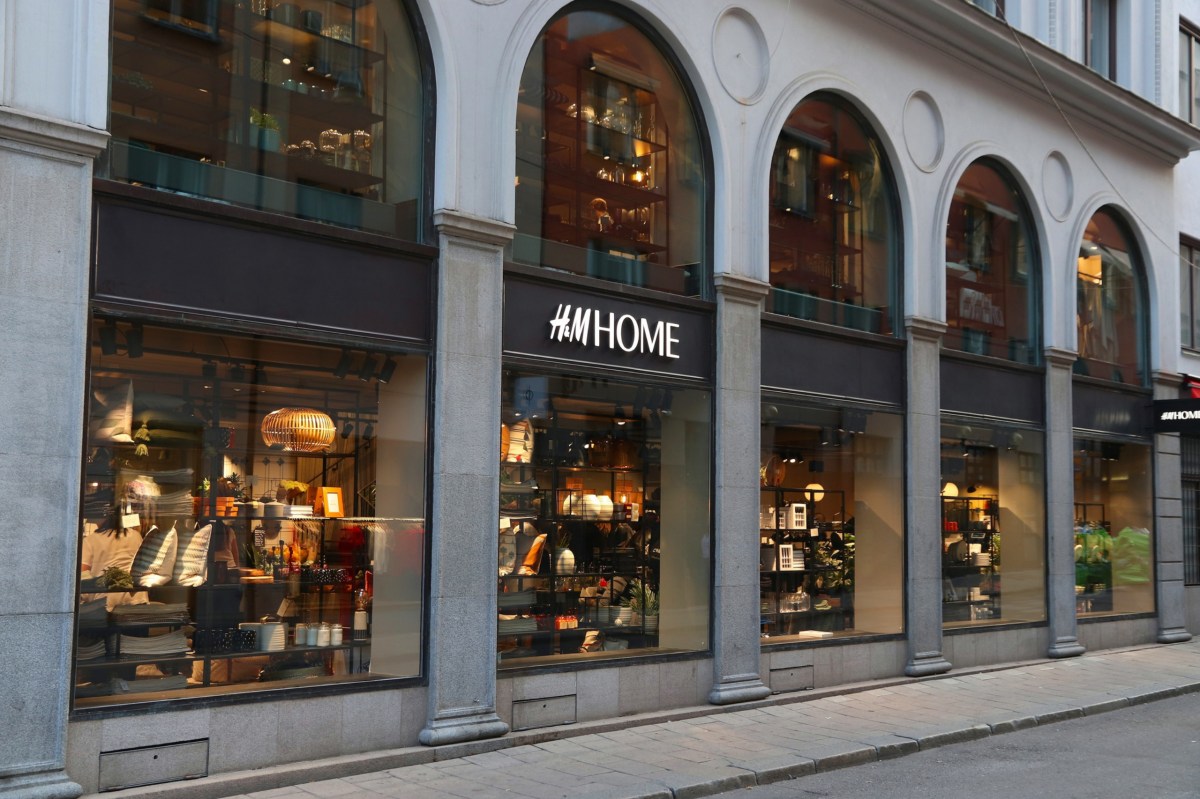 Eine H&M Home Filiale von Außen