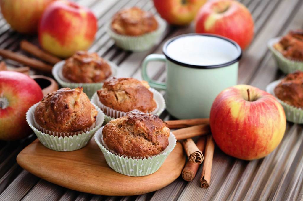 Himmlische Apfel-Zimt-Muffins: Genial einfaches Schüttel-Rezept