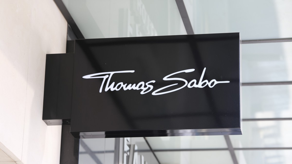 Thomas Sabo Schild Logo Store