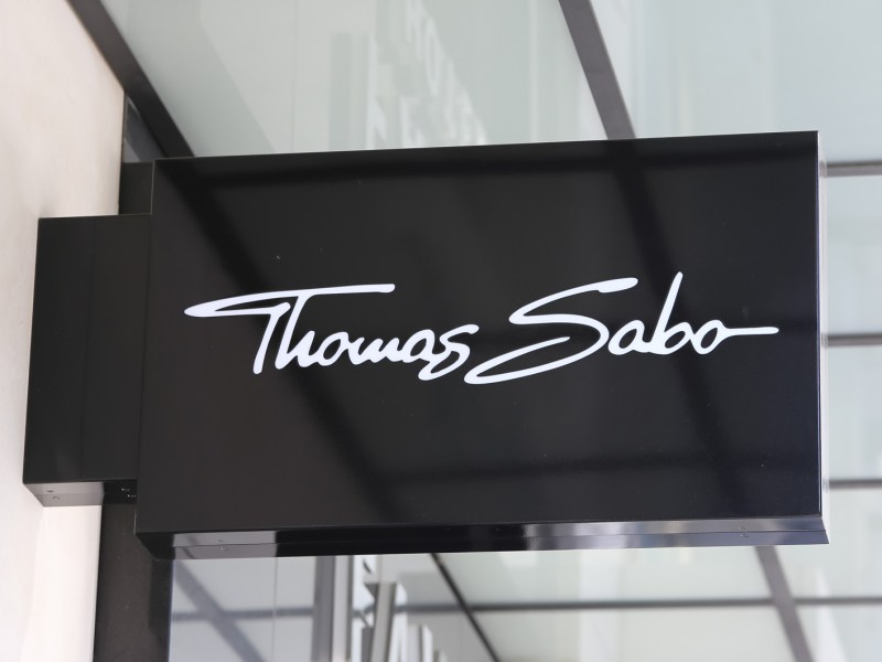 Thomas Sabo Schild Logo Store