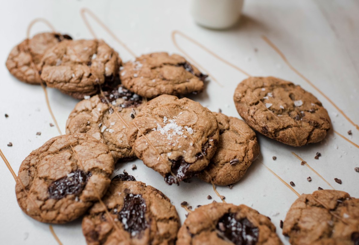 Toffifee Cookies mit Salzkaramell