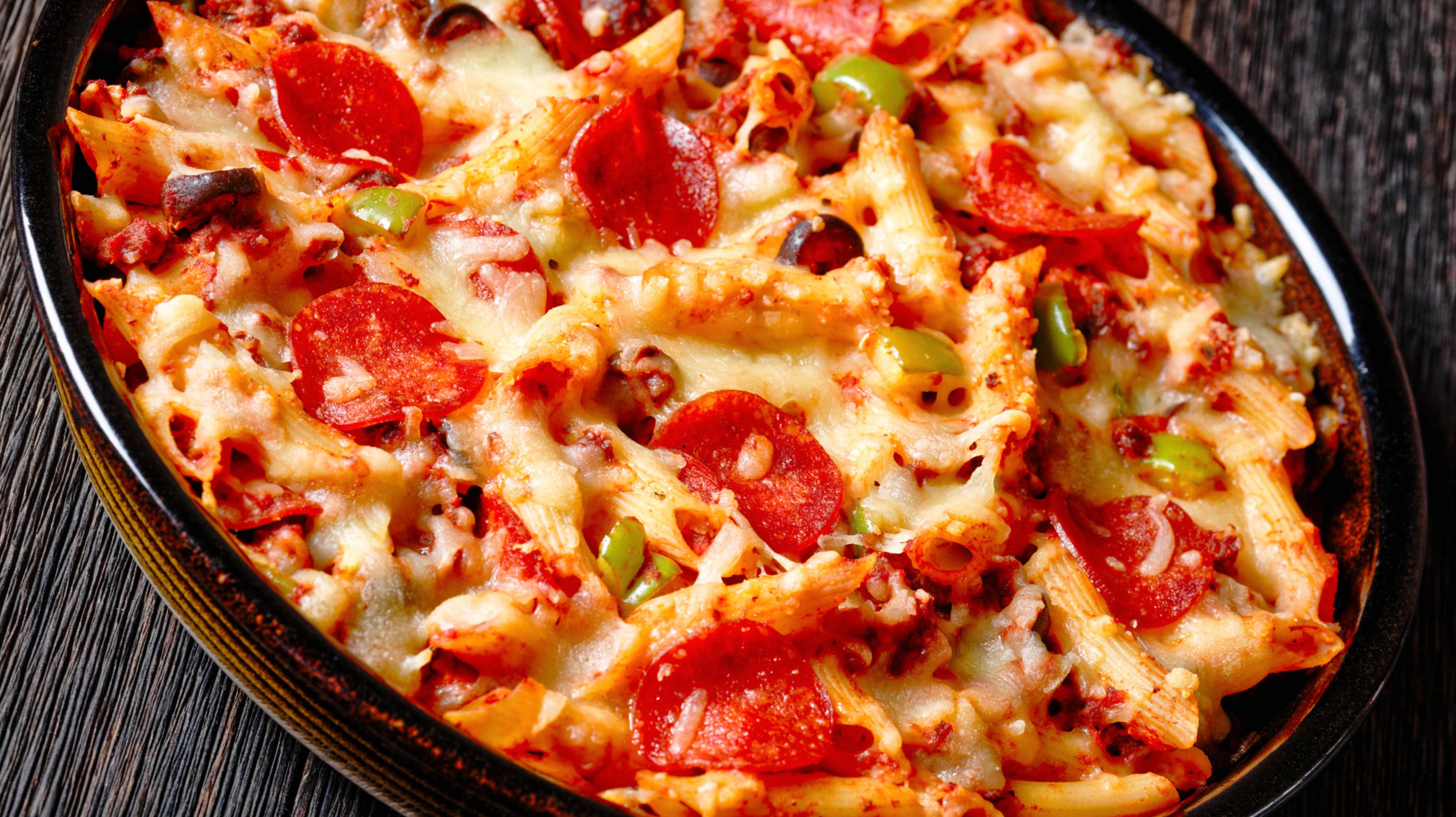 Nudelauflauf &amp;quot;Pizza-Style&amp;quot;: Deftiger Genuss für die ganze Familie ...