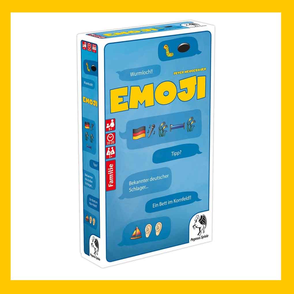 Abbildung des Spiels Emoji von Pegasus Spiele.
