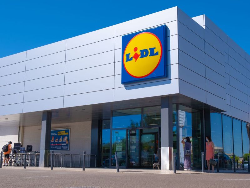 LIDL Discounter Gebäude