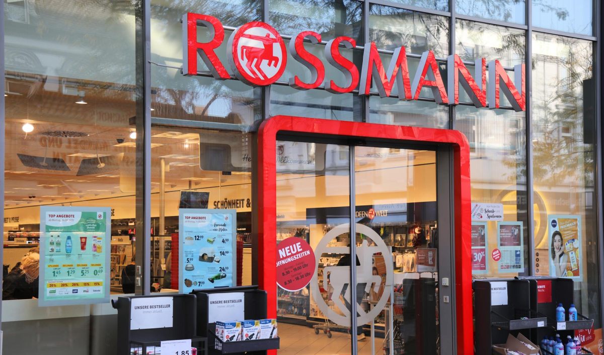 Rossmann Filiale von außen