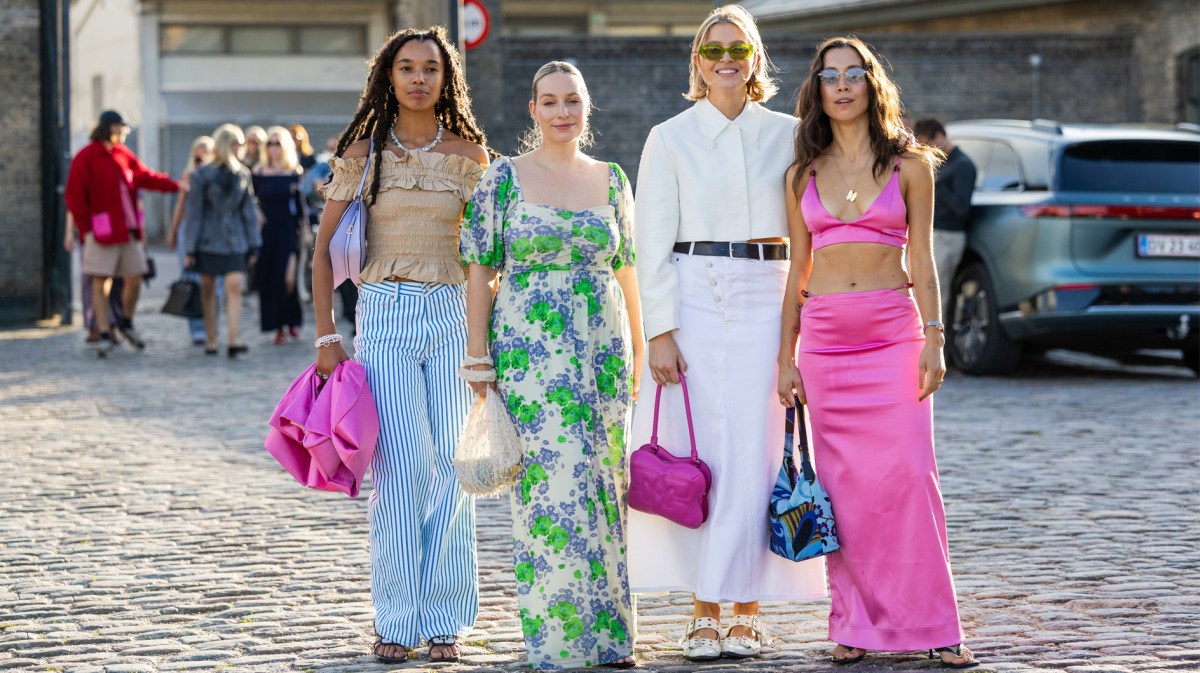 Streetstyle der Kopenhagen Fashion Week mit tollen Sommer-Outfits.