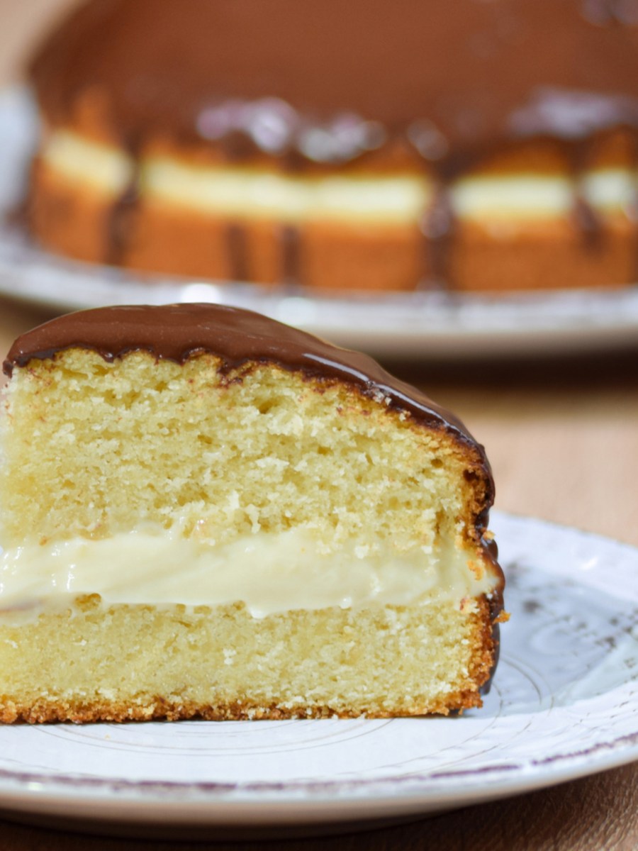 Mit Pudding-Creme-Füllung: Boston Cream Pie ist ein Kuchen-Traum