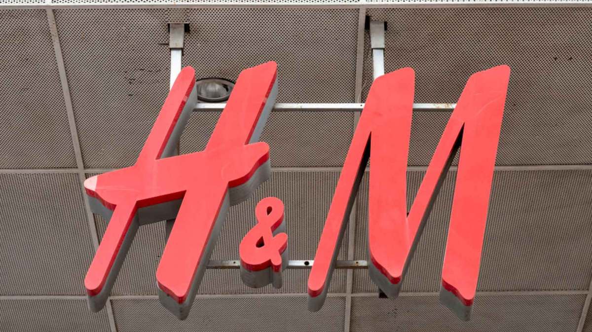 H&M Logo in groß.