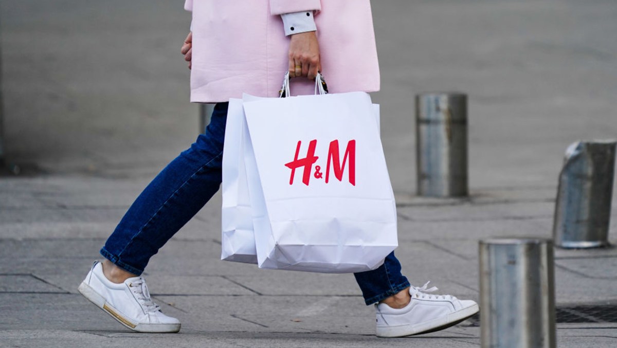 H&M Logo Tüte Shopping