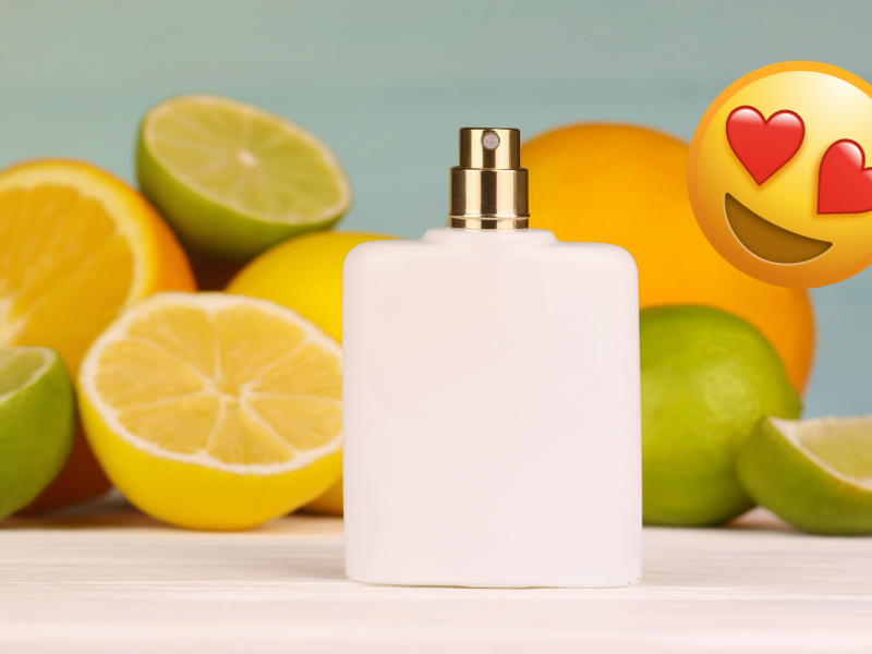Fruchtiges Parfum mit Zitrone und Limette