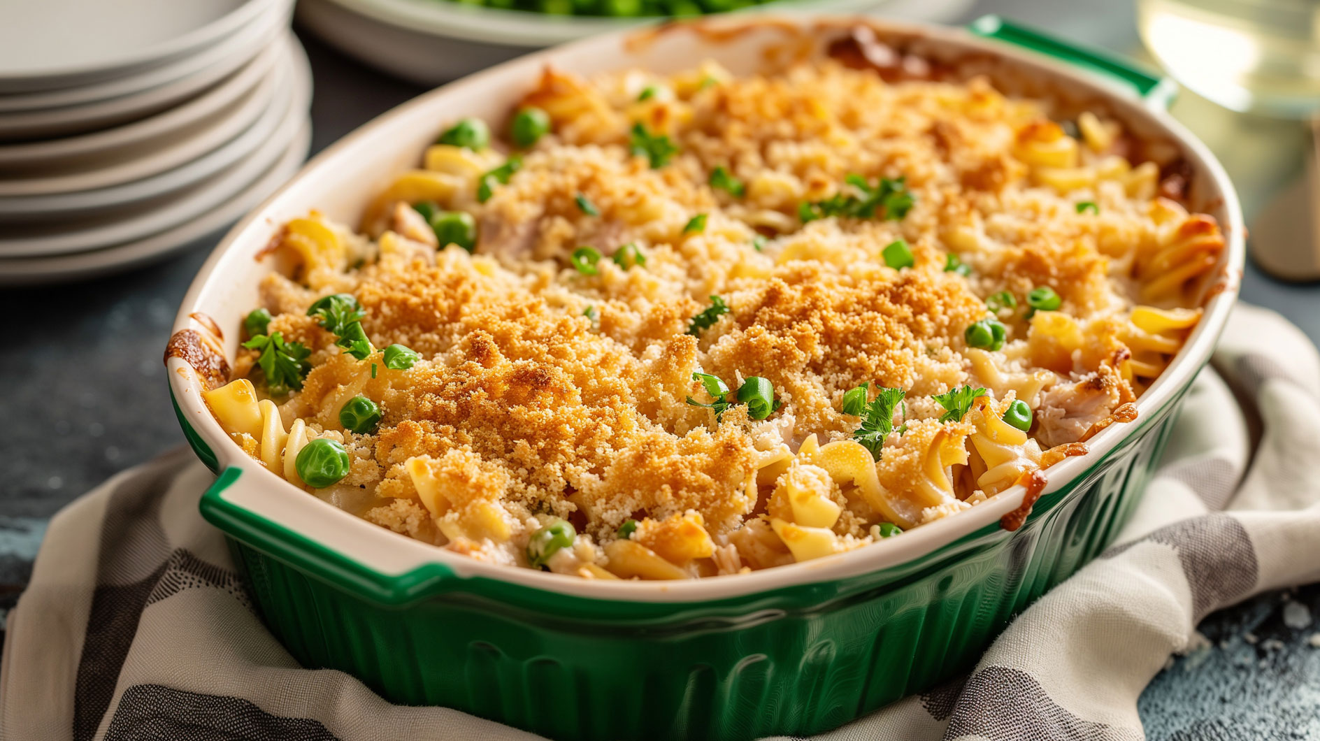 Familienhit aus dem Ofen: Dieser Thunfisch-Nudelauflauf begeistert alle ...