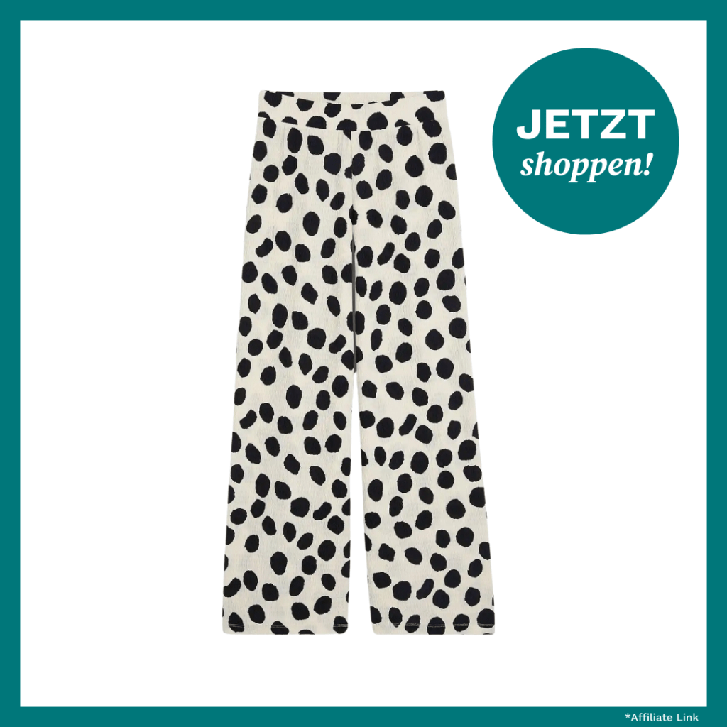 Gepunktete Hose von Bonprix.