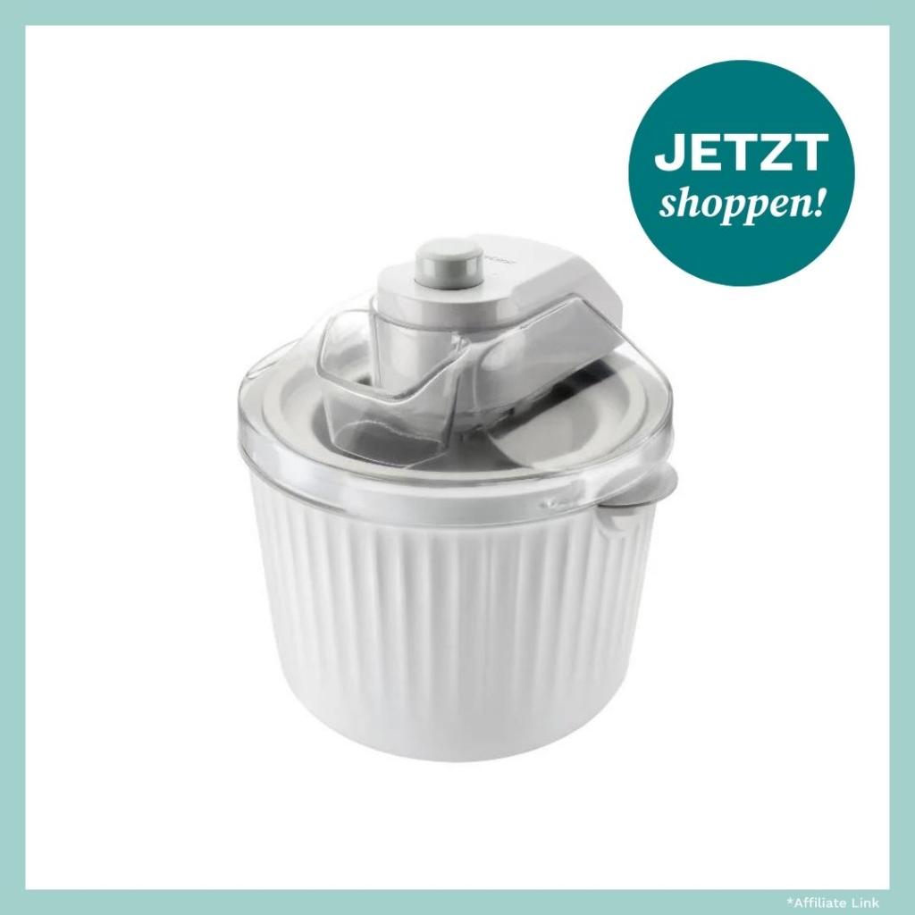 Produktbild der Mini-Eismaschine von Lidl.