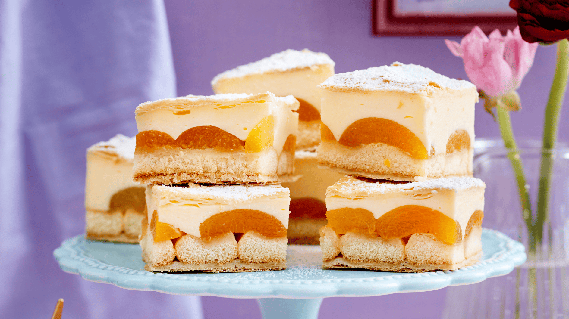Blätterteig-Aprikosen-Schnitten: Der einfachste Kuchen, der nach Sommer ...