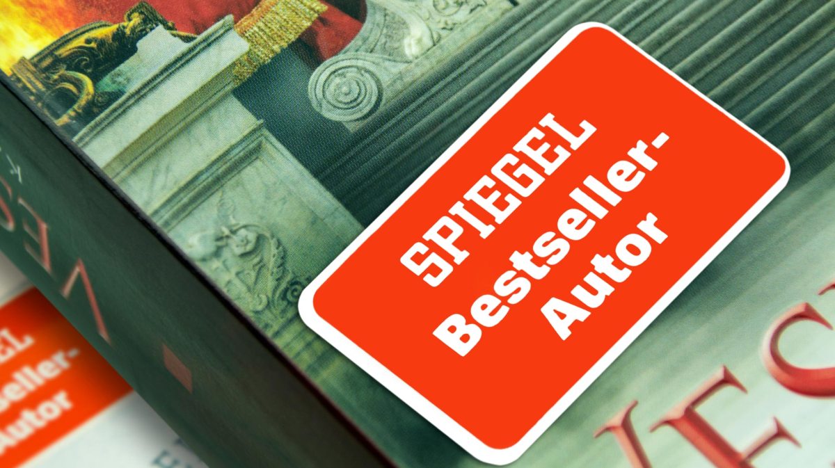 Buch mit Spiegel-Bestseller-Aufkleber
