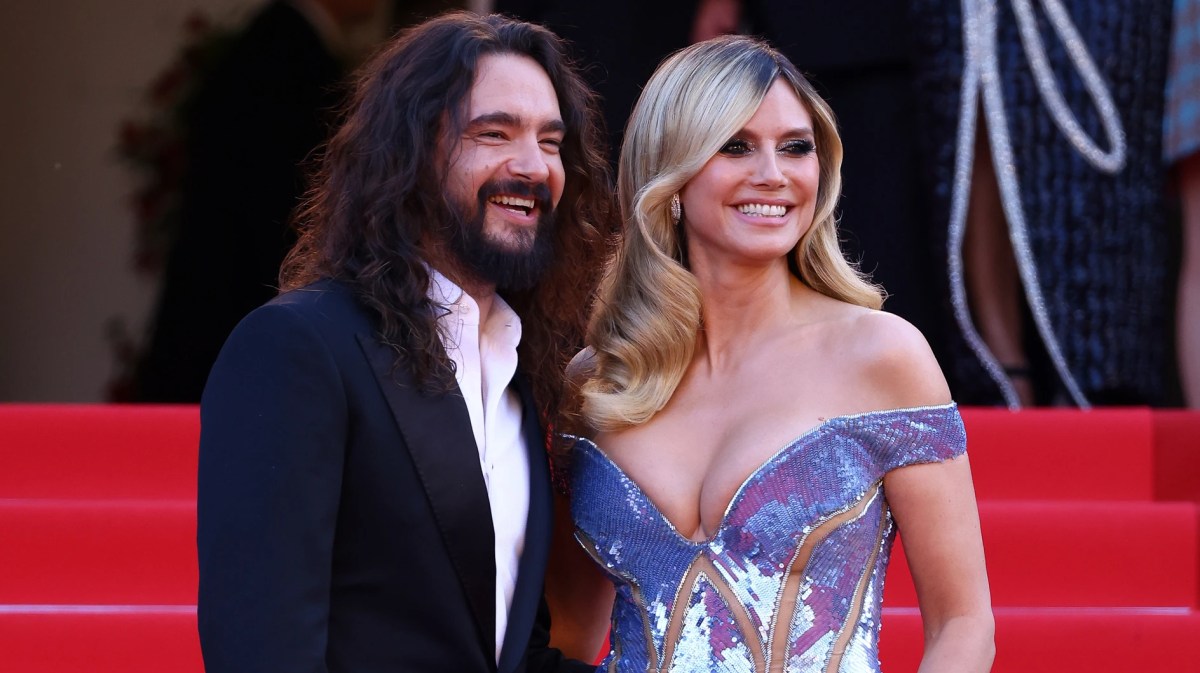 Heidi Klum und Ehemann Tom Kaulitz auf einer Filmpremiere