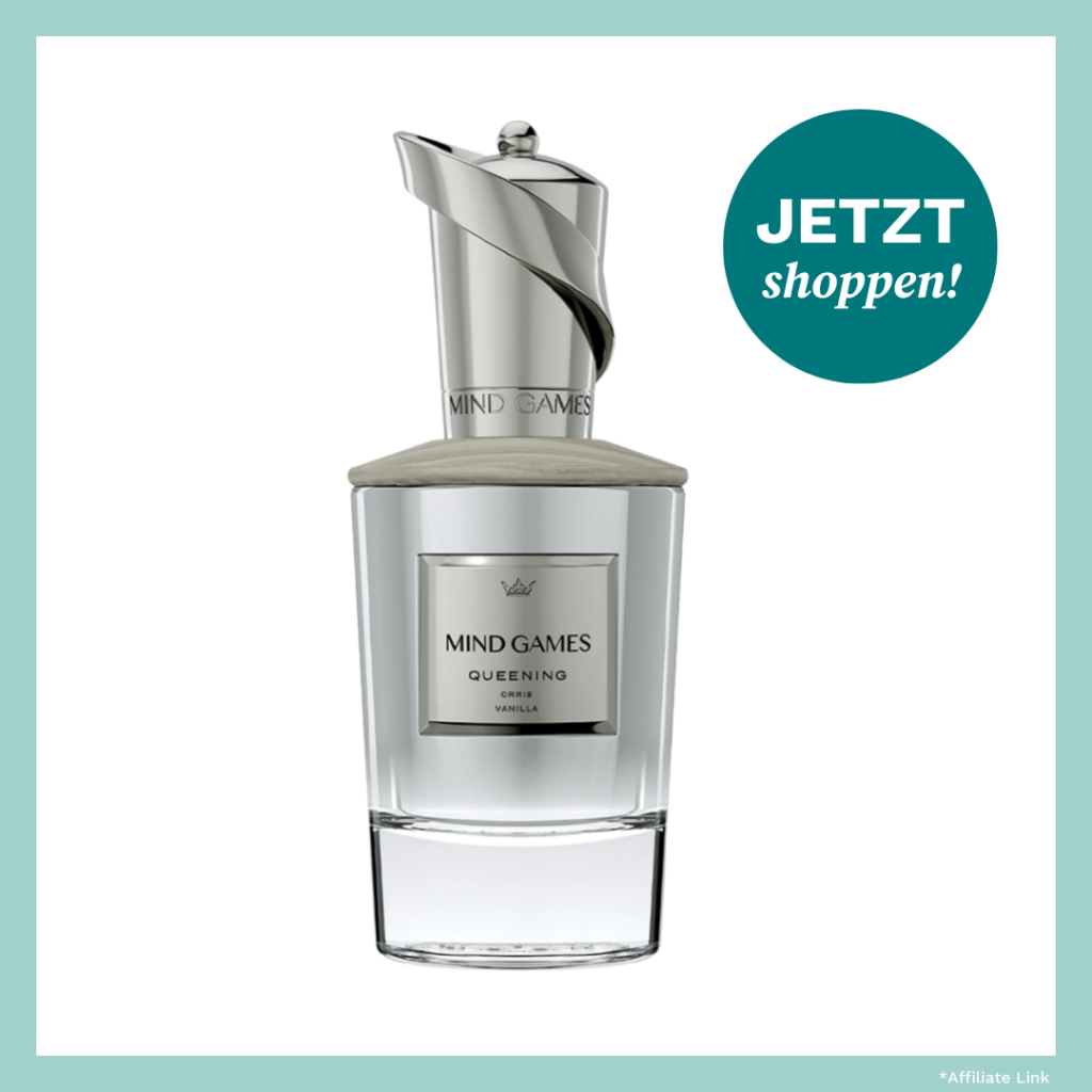 Eleganter Duft-Flakon des Unisex-Parfums von Mind Games