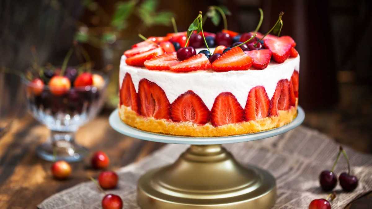 Erdbeertorte